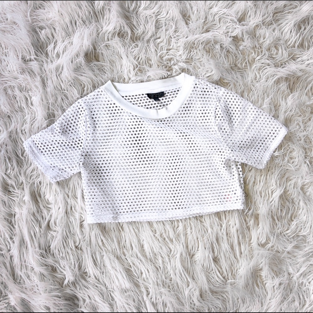 Mesh Crop Top